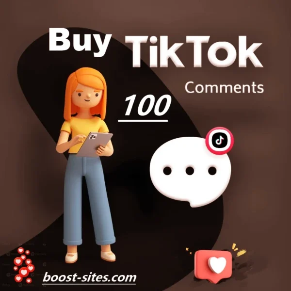 buy 100 real tiktok comments
