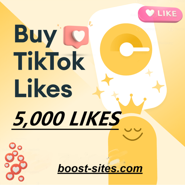 buy 5k real tiktok likes